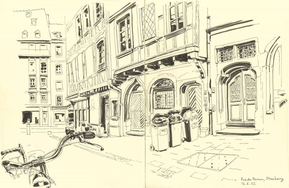 Strasbourg, Rue du Poumon, 