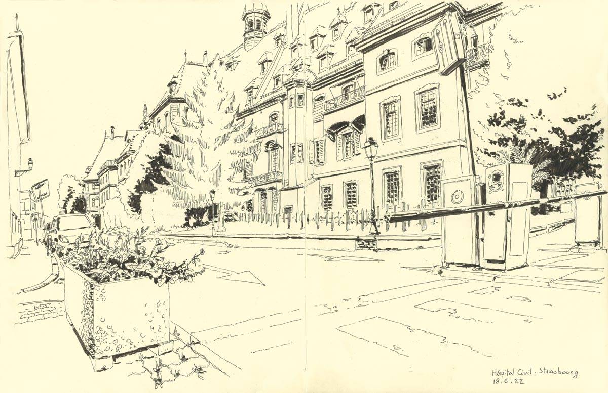 Strasbourg, Hôpital Civil, 