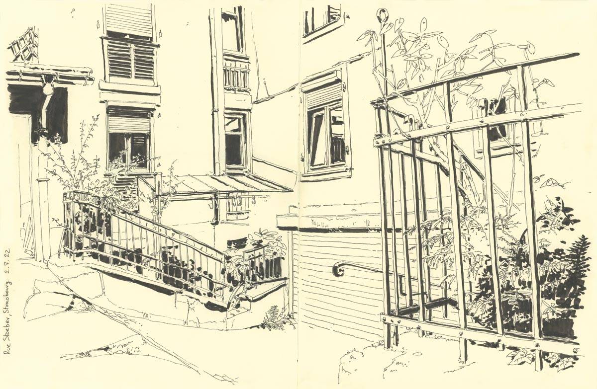 Strasbourg, Rue Stoeber, 