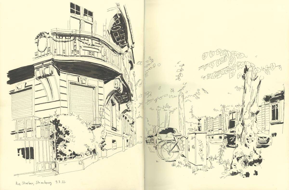 Strasbourg, Rue Stoeber, 
