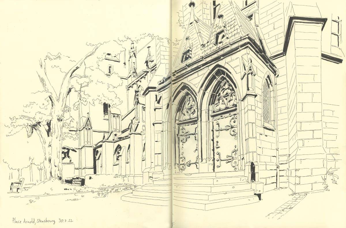 Strasbourg, Place Arnold, 