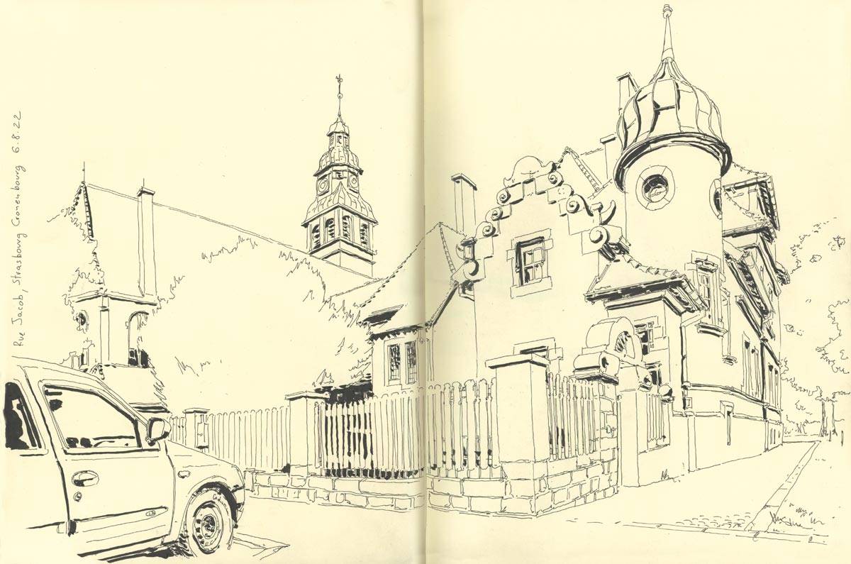 Strasbourg, Rue Jacob (Cronenbourg), 