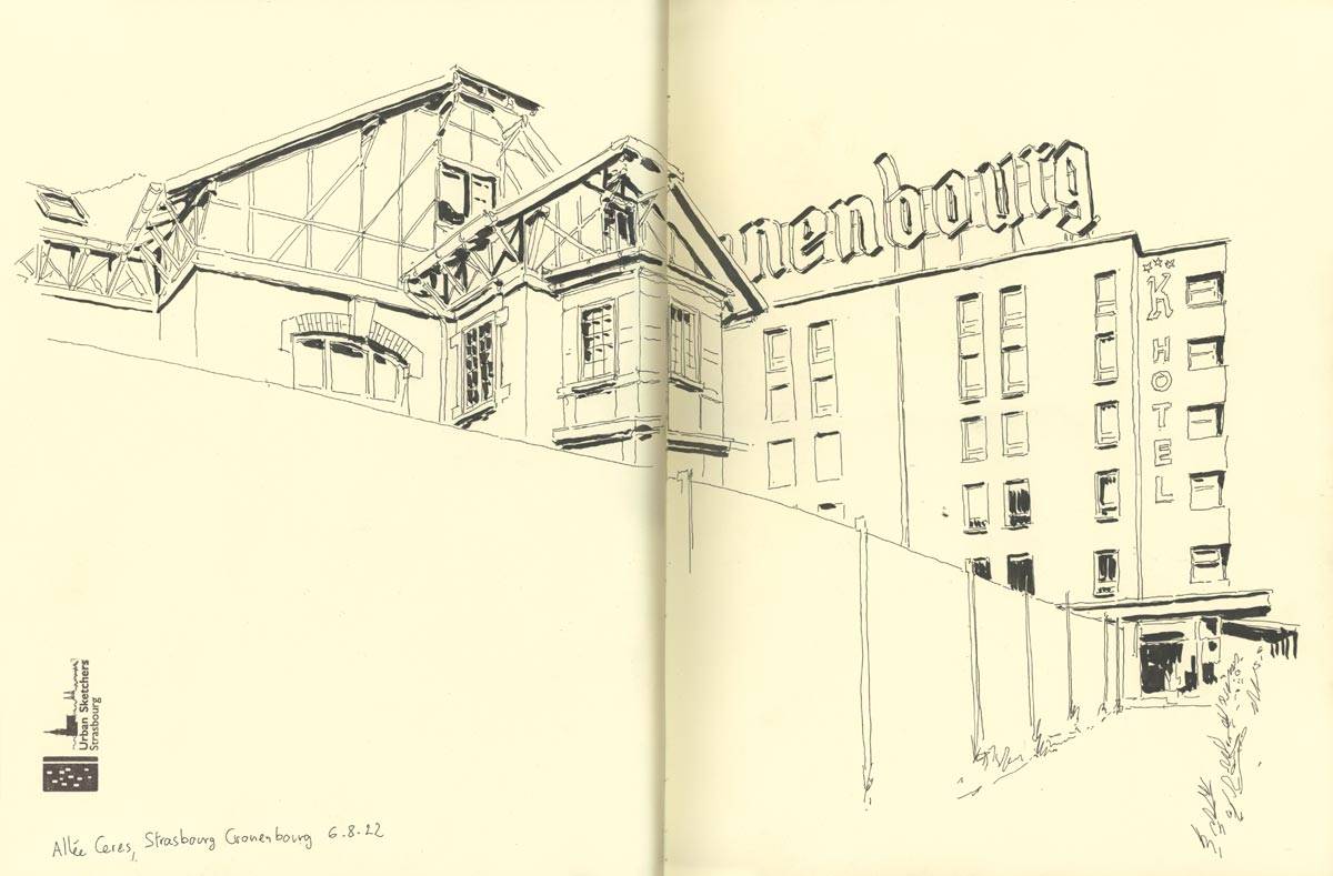 Strasbourg, Allée Cérès (Cronenourg), 