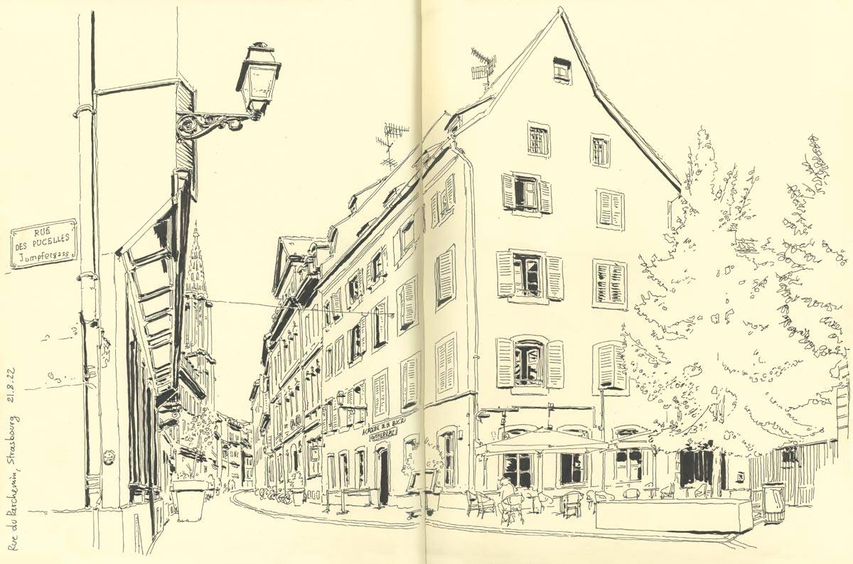 Strasbourg, Rue du Parchemin, 