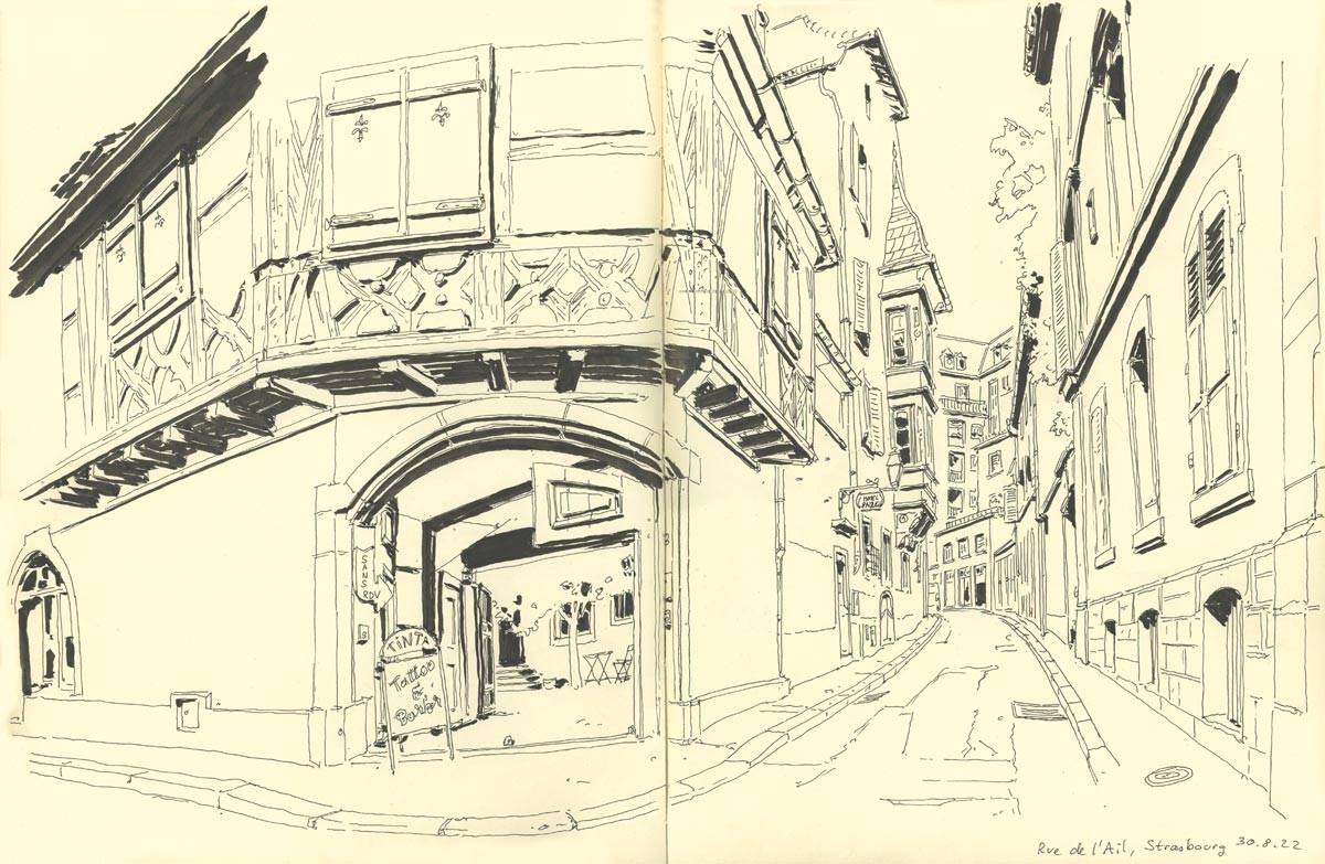 Strasbourg, Rue de l'Ail, 