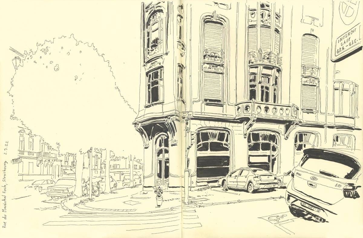 Strasbourg, Rue du Maréchal Foch, 