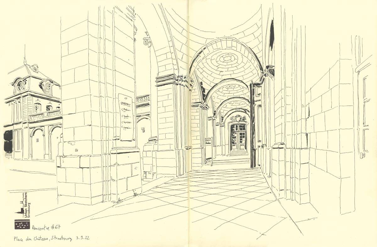 Strasbourg, Place du Château, 