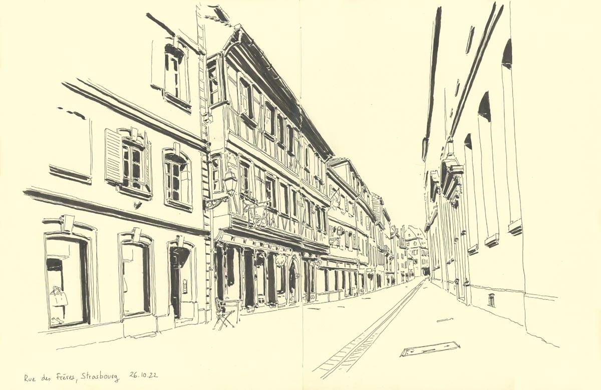 Strasbourg, Rue des Frères, 