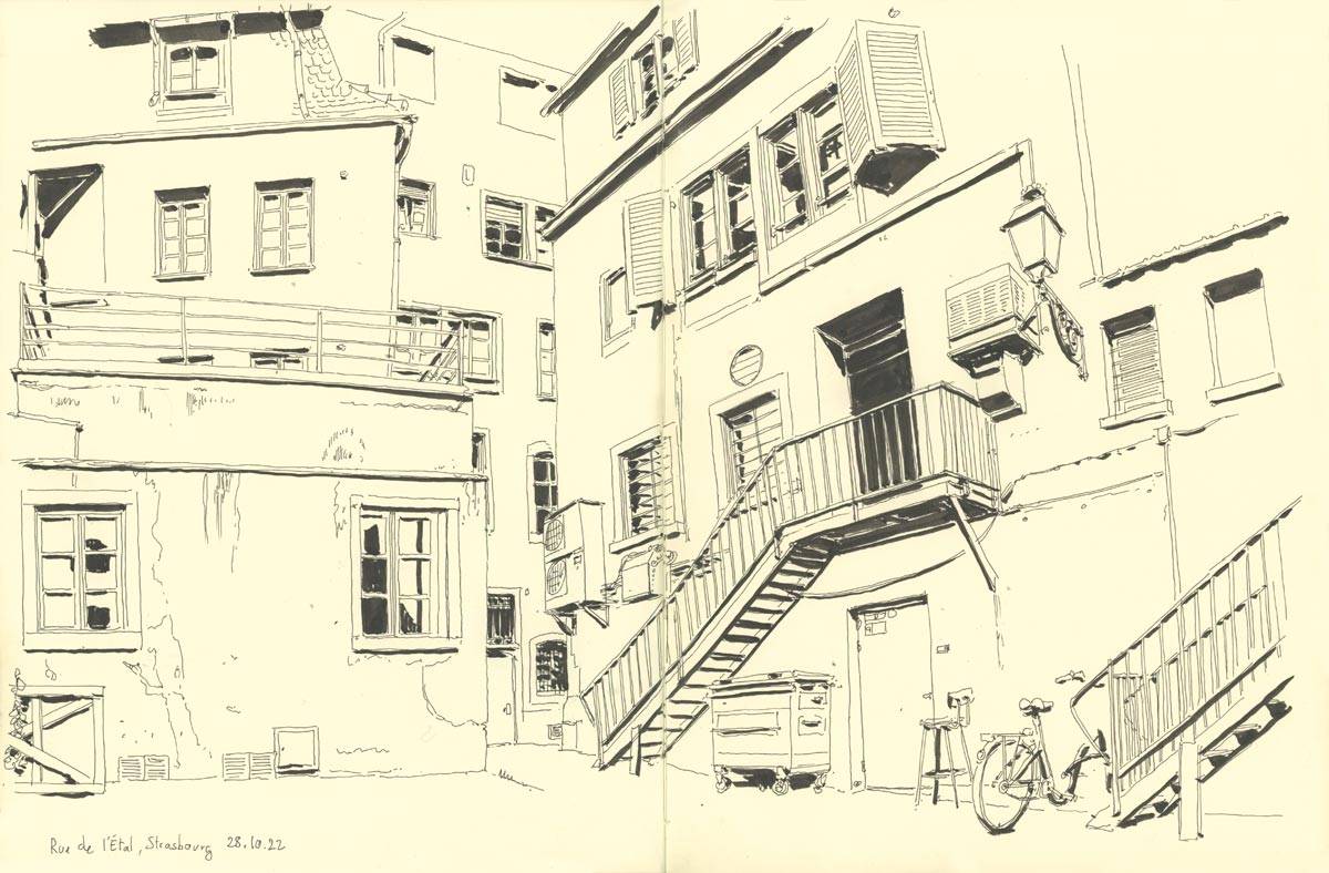 Strasbourg, Rue de l'Étal, 