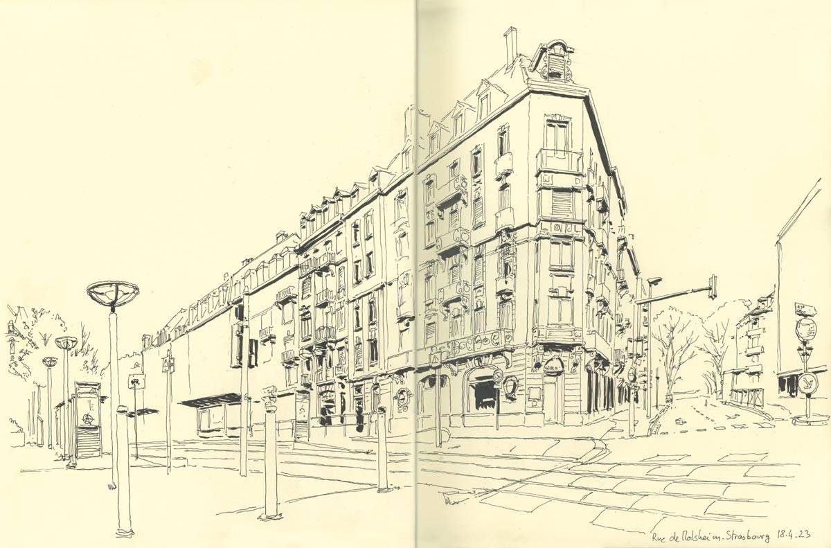 Strasbourg, Rue de Molsheim, Mon ancienne adresse