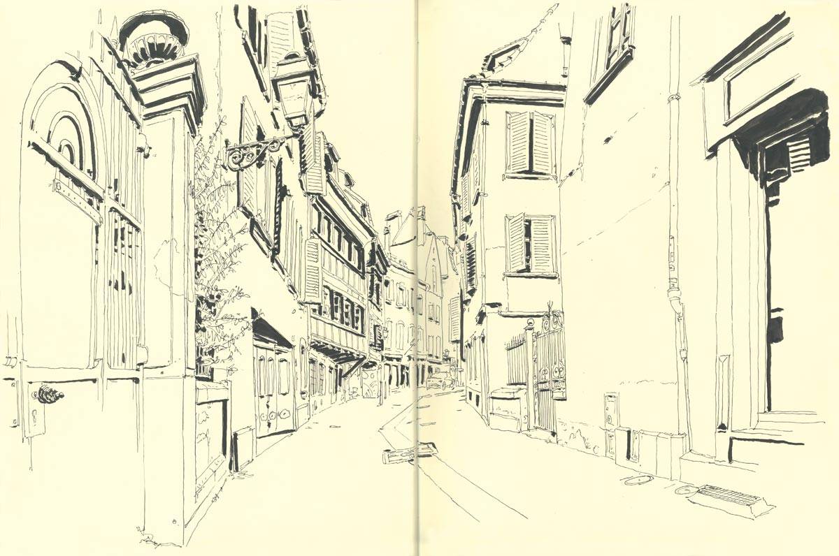 Strasbourg, Rue des Charpentiers, 