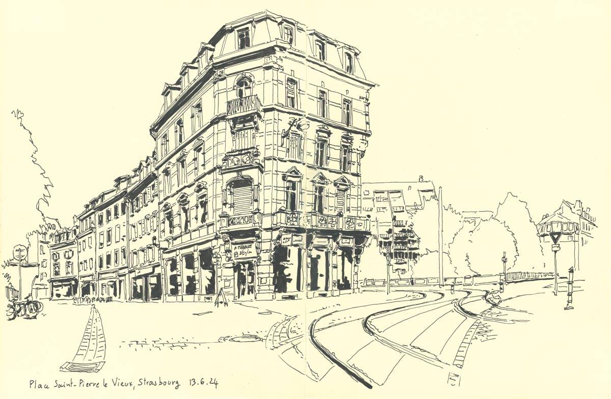 Strasbourg, Place Saint-Pierre-le-Vieux, 