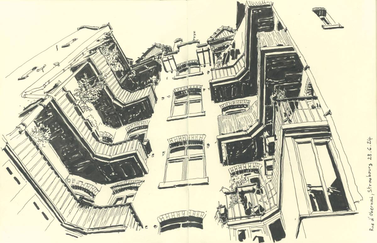 Strasbourg, Rue d'Obernai, 