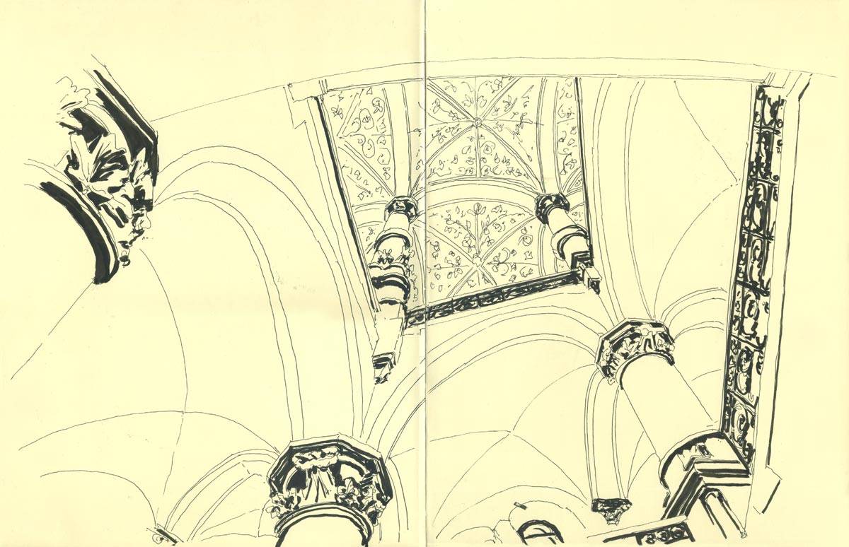 Strasbourg, Hôtel des Postes, Carnet petit format