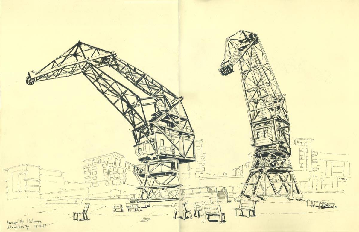 Strasbourg, Presqu'île André Malraux, 