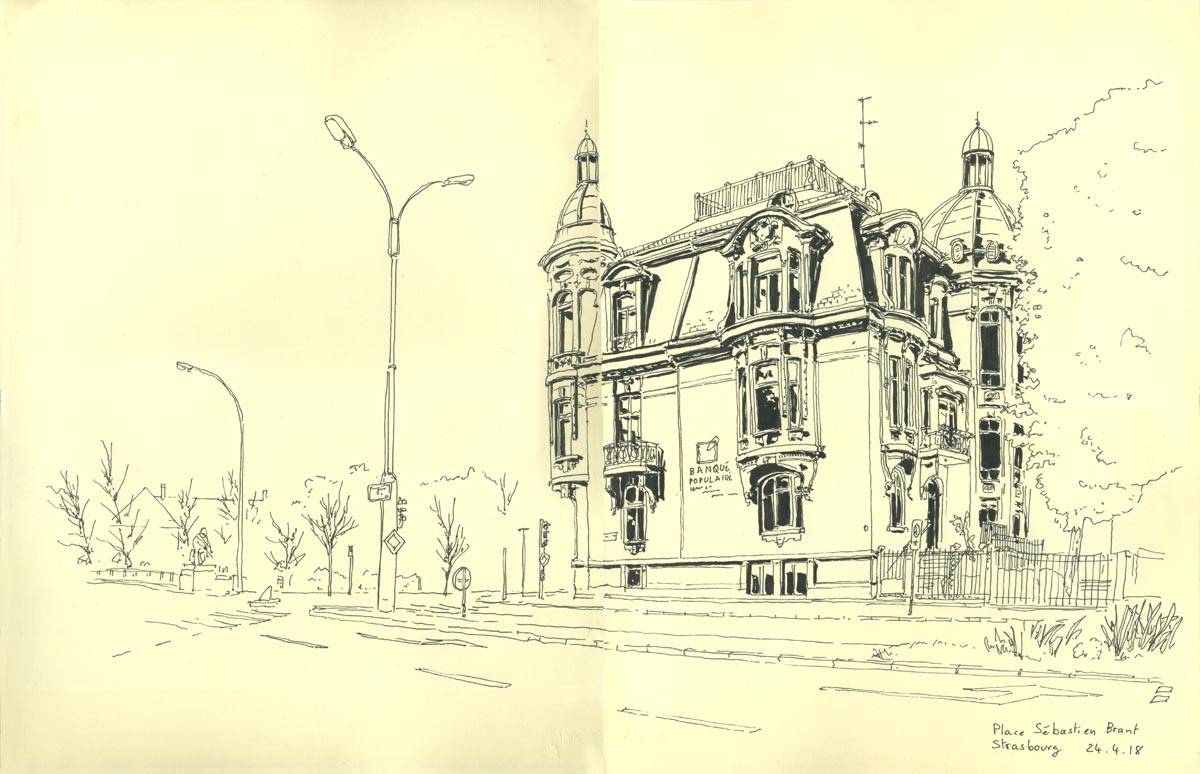 Strasbourg, Place Brant, 