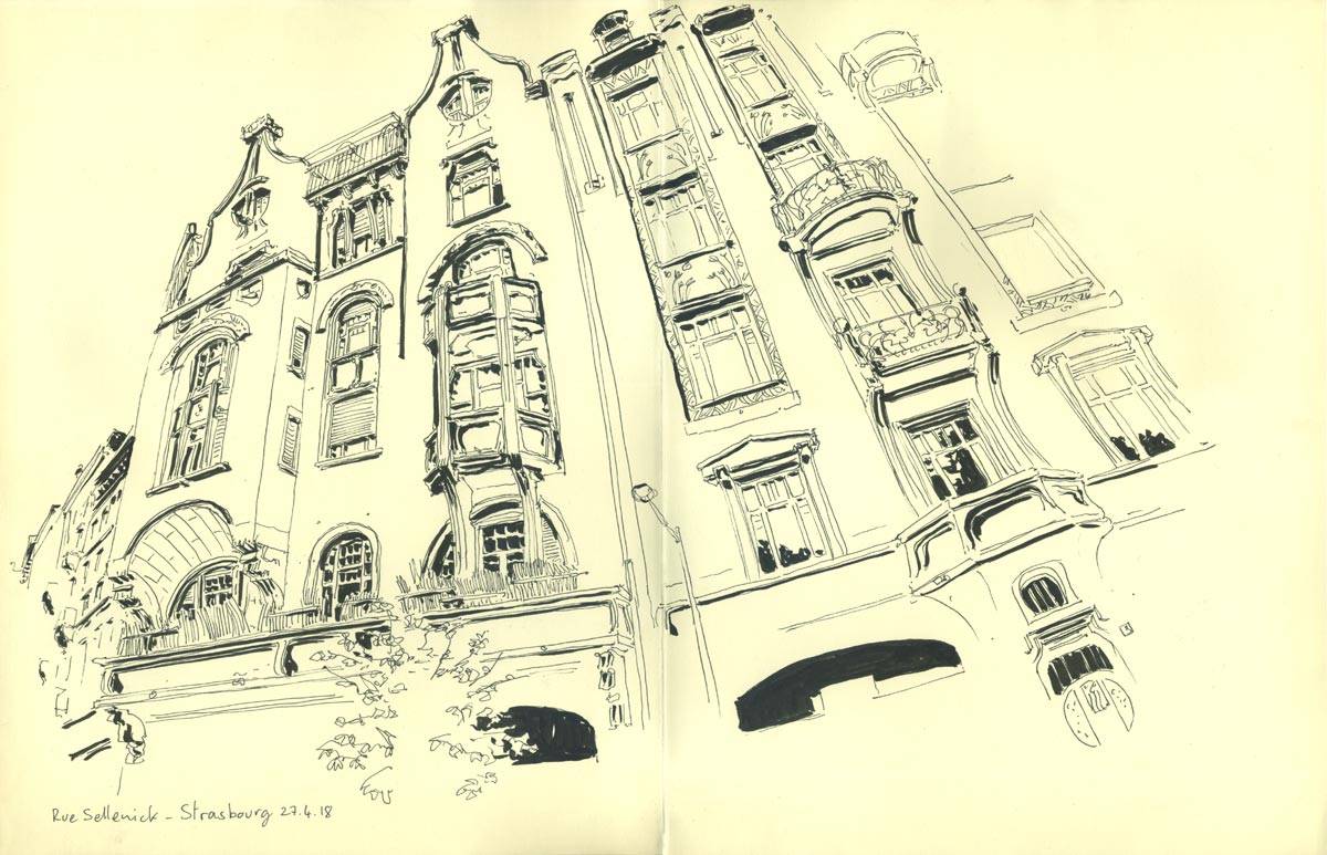 Strasbourg, Rue Sellénick, 