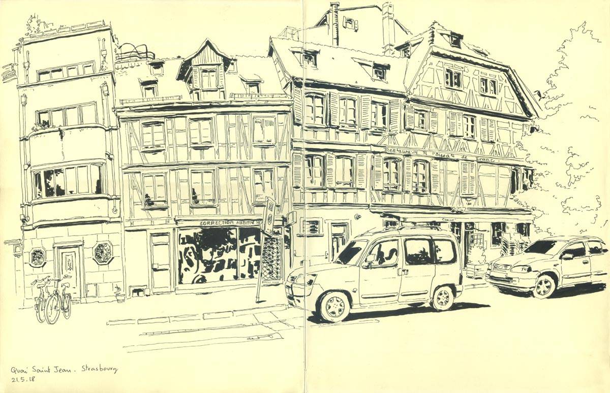 Strasbourg, Quai Saint Jean, 