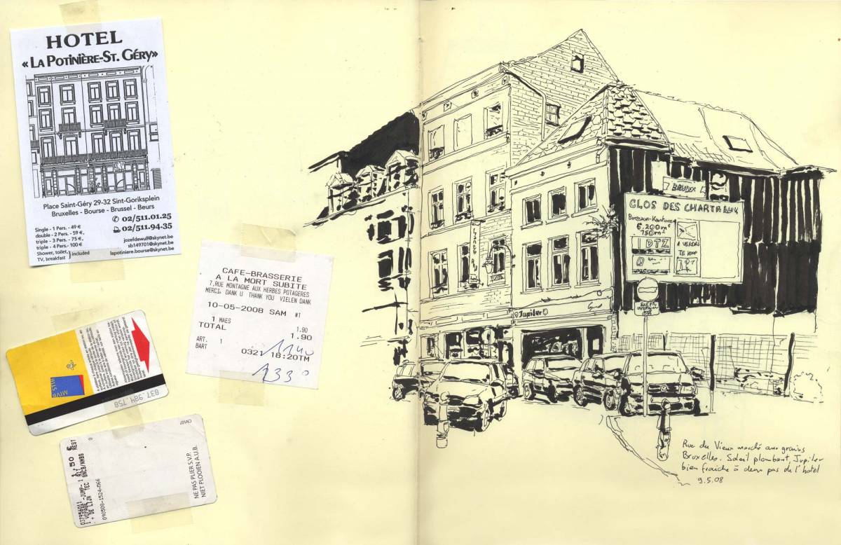 Petits séjours, Bruxelles, Rue du vieux marché aux grains