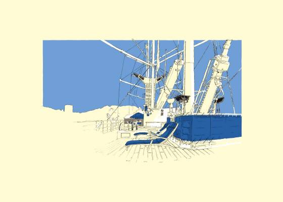 Croisière en Croatie à bord du Club Med 2, Sérigraphie, 70 cm x 50 cm
5 passages
signées numérotées de 1 à 30