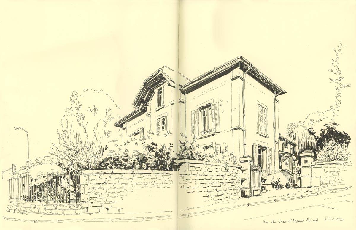 Grand-Est, Rue du Char d'Argent - Épinal, 