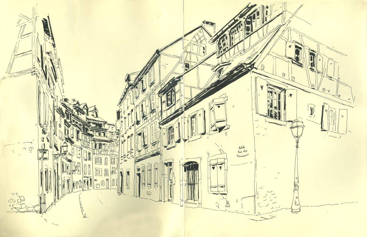 Grand-Est, Rue de la Montagne Verte -Colmar, 