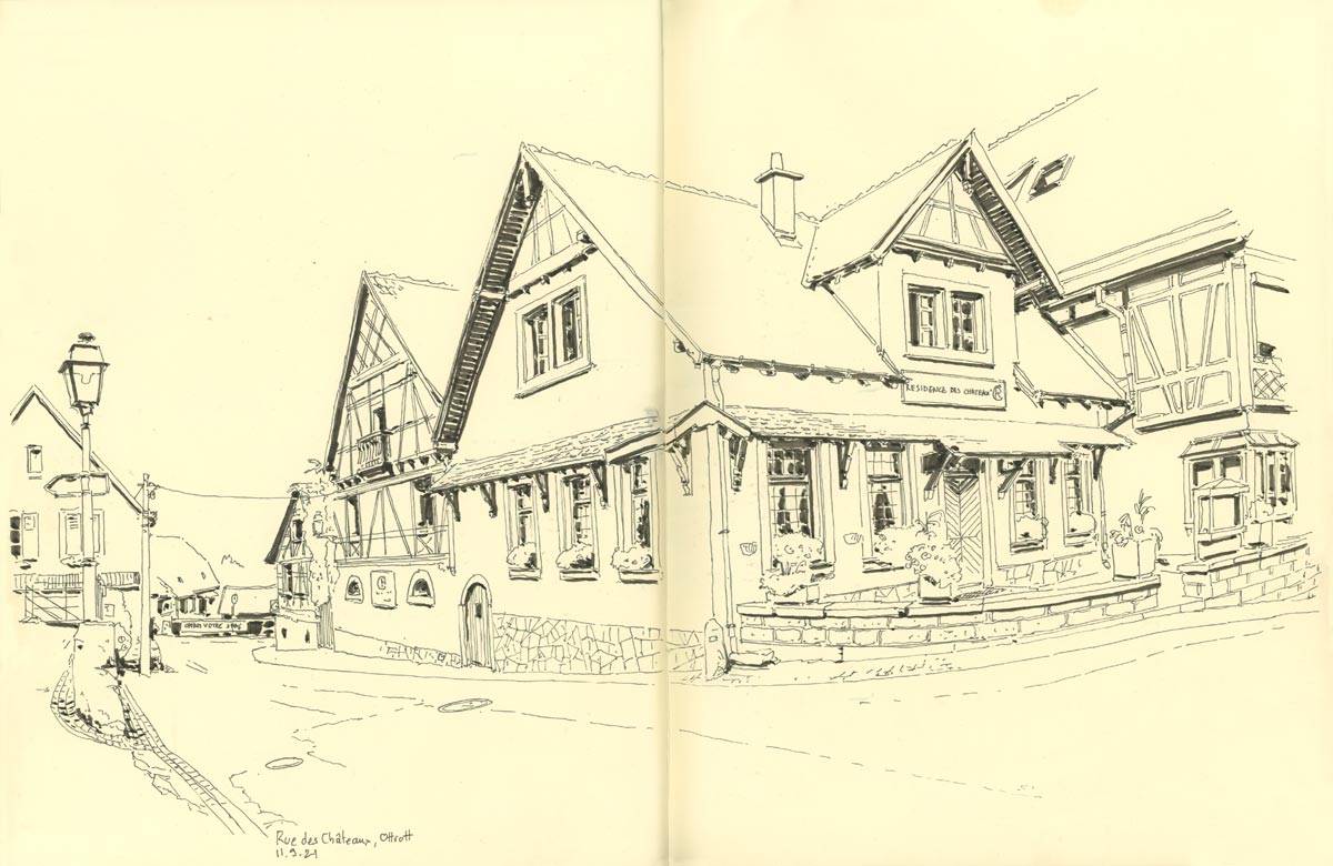 Grand-Est, Rue des Châteaux - Ottrott, 