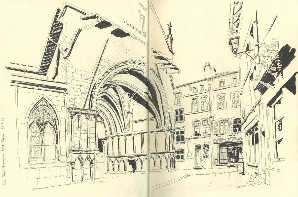 Grand-Est, Rue Jean-François Pellet, Épinal, 