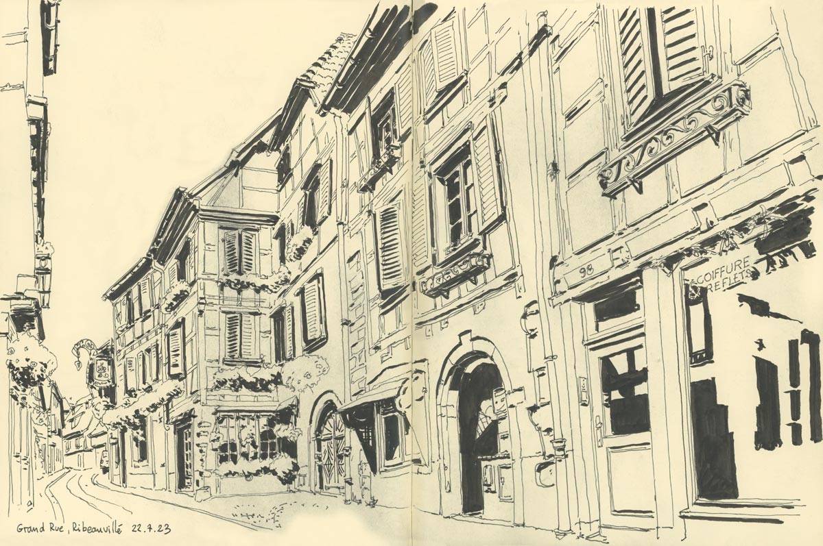 Grand-Est, Grand Rue, Rubeauvillé, 