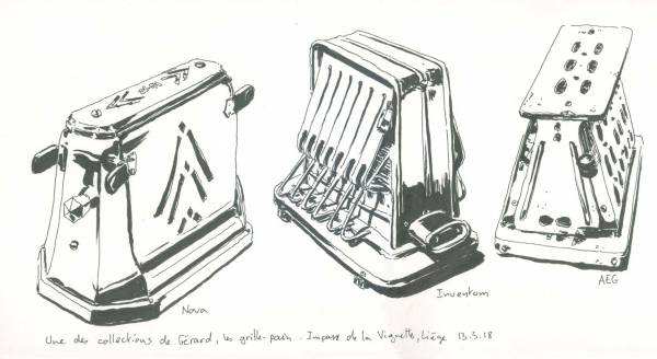 Liège - Belgique, Chez Gérard Michel, Carnet petit format